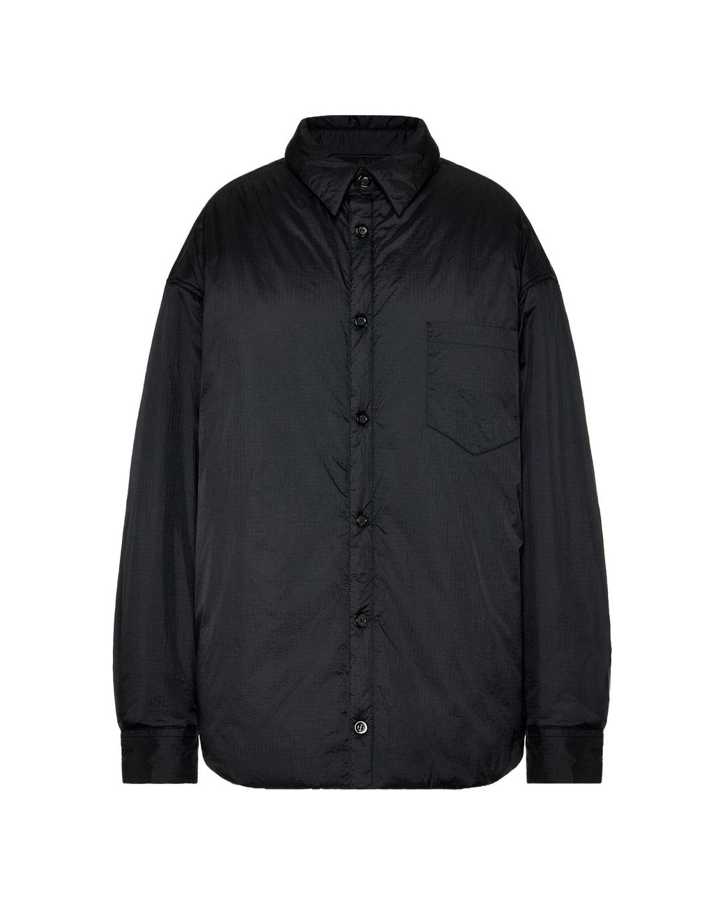 Maison Margiela Black Padded Shirt Jacket