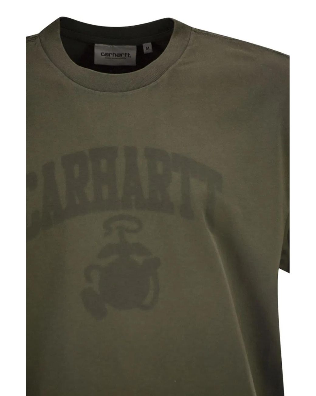 Carhartt Green T-Shirt With Front Print