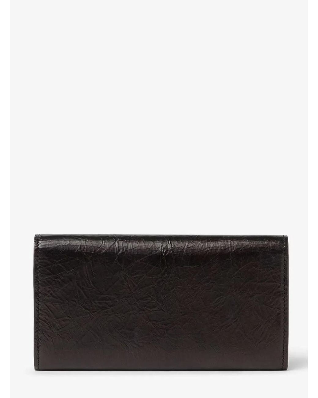 Fendi White Continental Tube Wallet