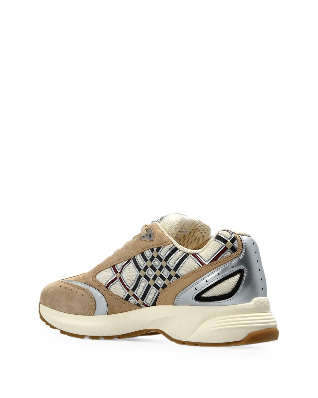 Burberry White Mf Eclipse Runner M for men