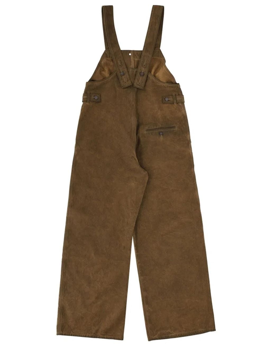 Uma Wang Brown Cotton Trousers