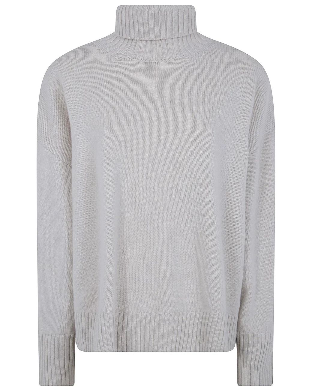 Soeur Gray William" Oversize Turtleneck Sweater