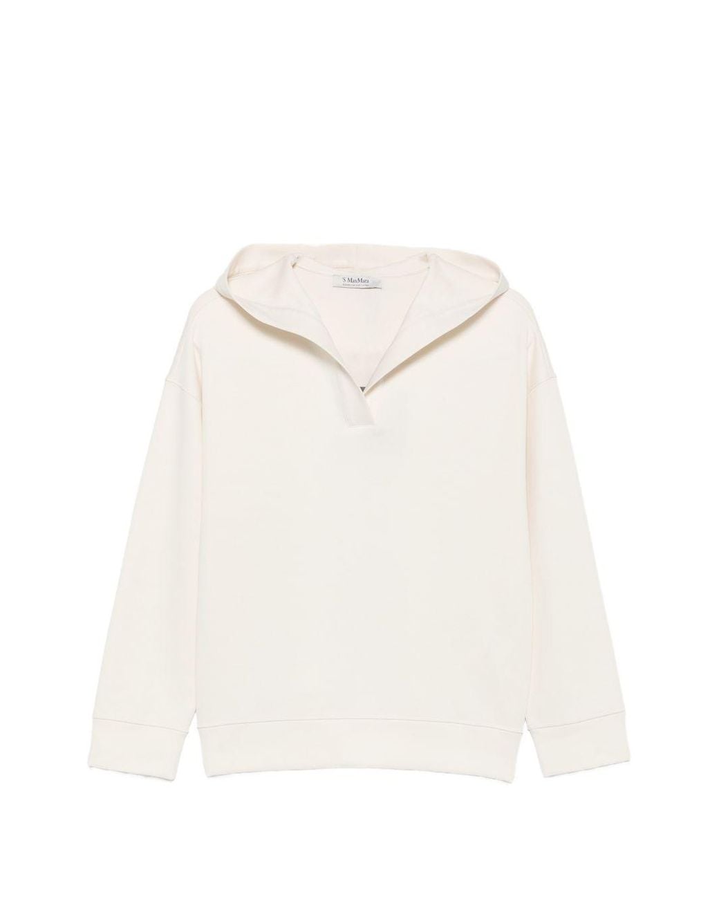 Max Mara White S Max Mara S Max Mara Natural Virgin Wool Sweater