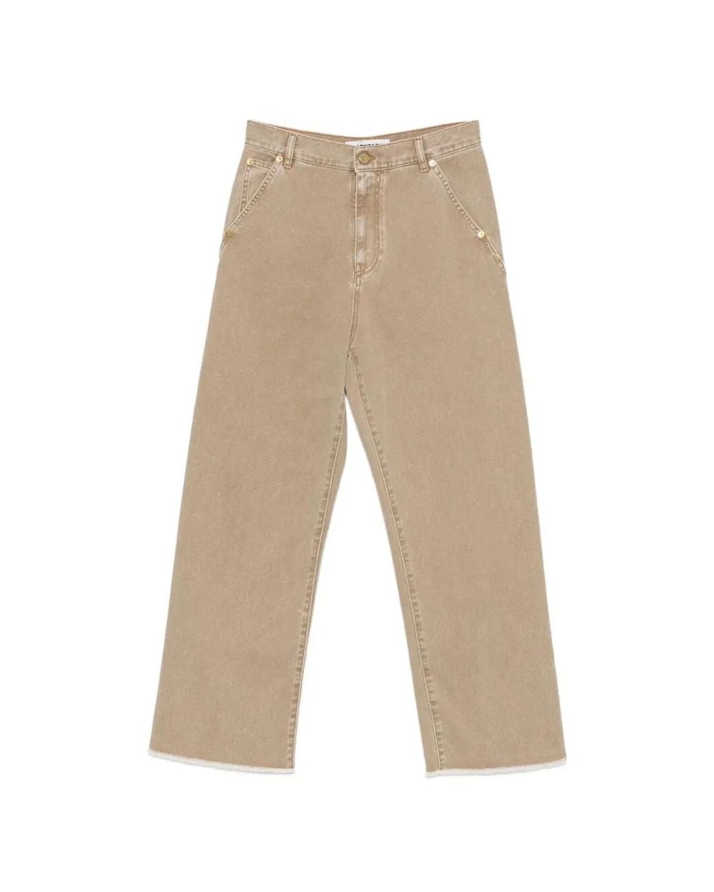 DARKPARK White "Sienna" Loose Side Split Denim
