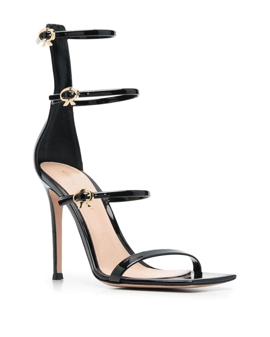 Gianvito Rossi Black Ribbon Uptown
