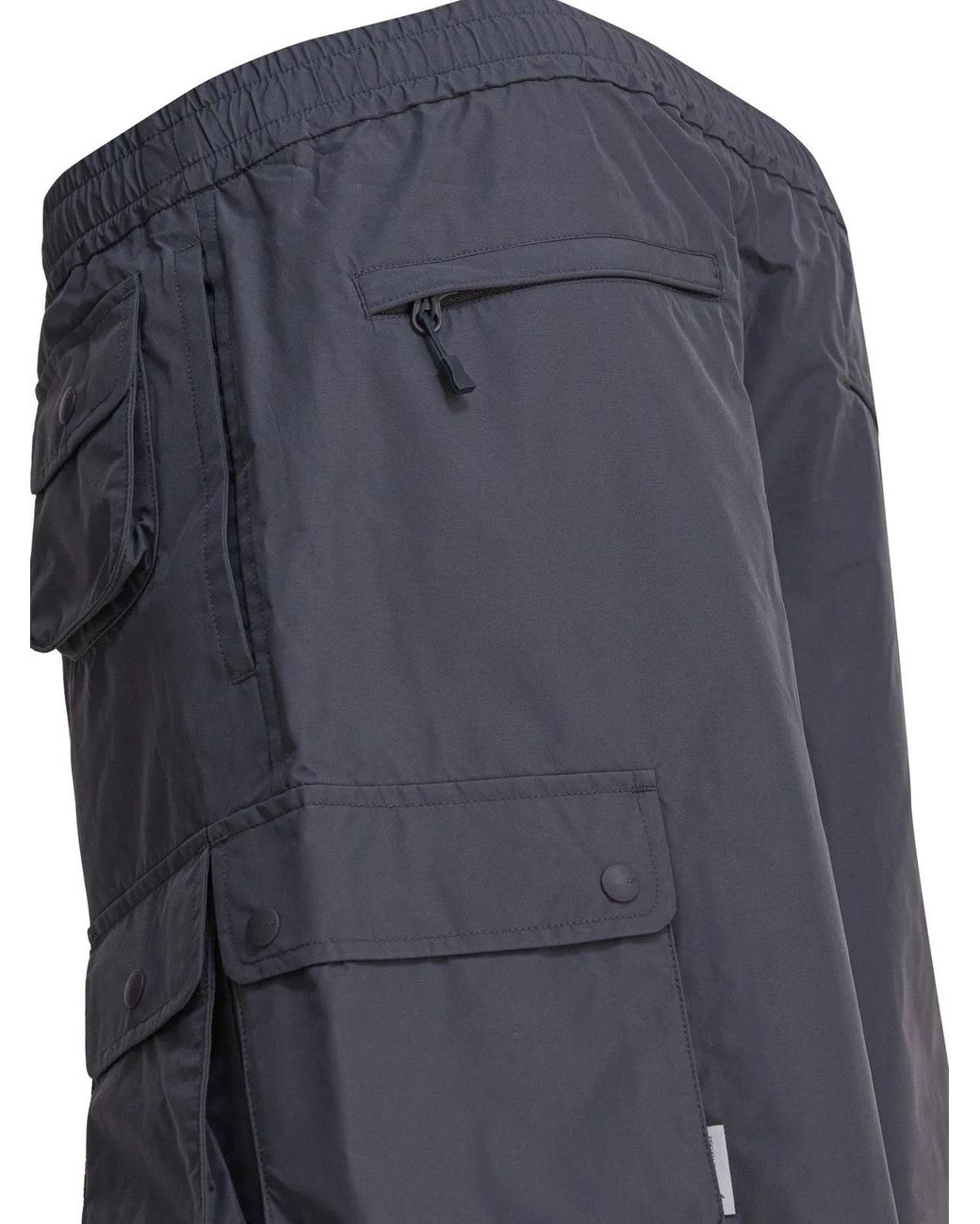 DAIWA PIER 39 Gray Utility Shorts for men