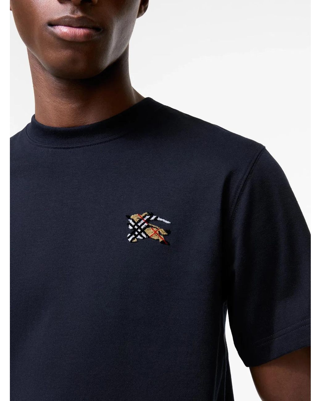 Burberry Blue Knight T-Shirt for men