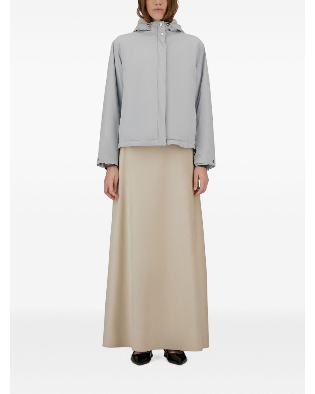 Herno Gray Resort Hooded Parka