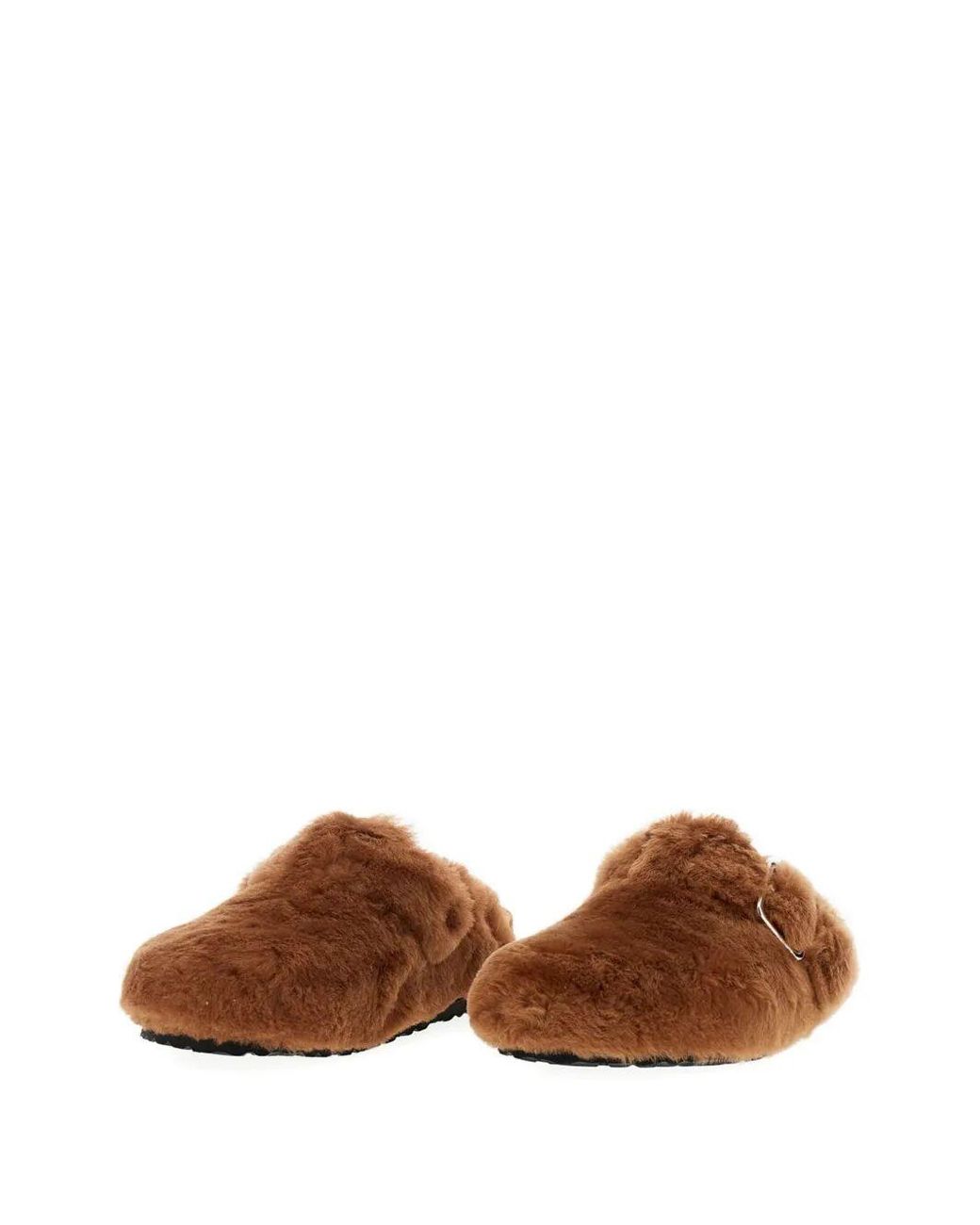 Birkenstock Brown Boston Shearling Clogs