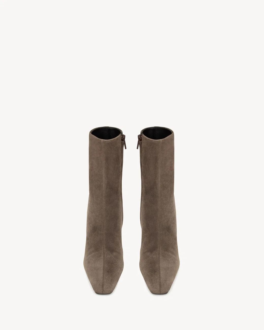 Saint Laurent Brown Jill 95 Booties