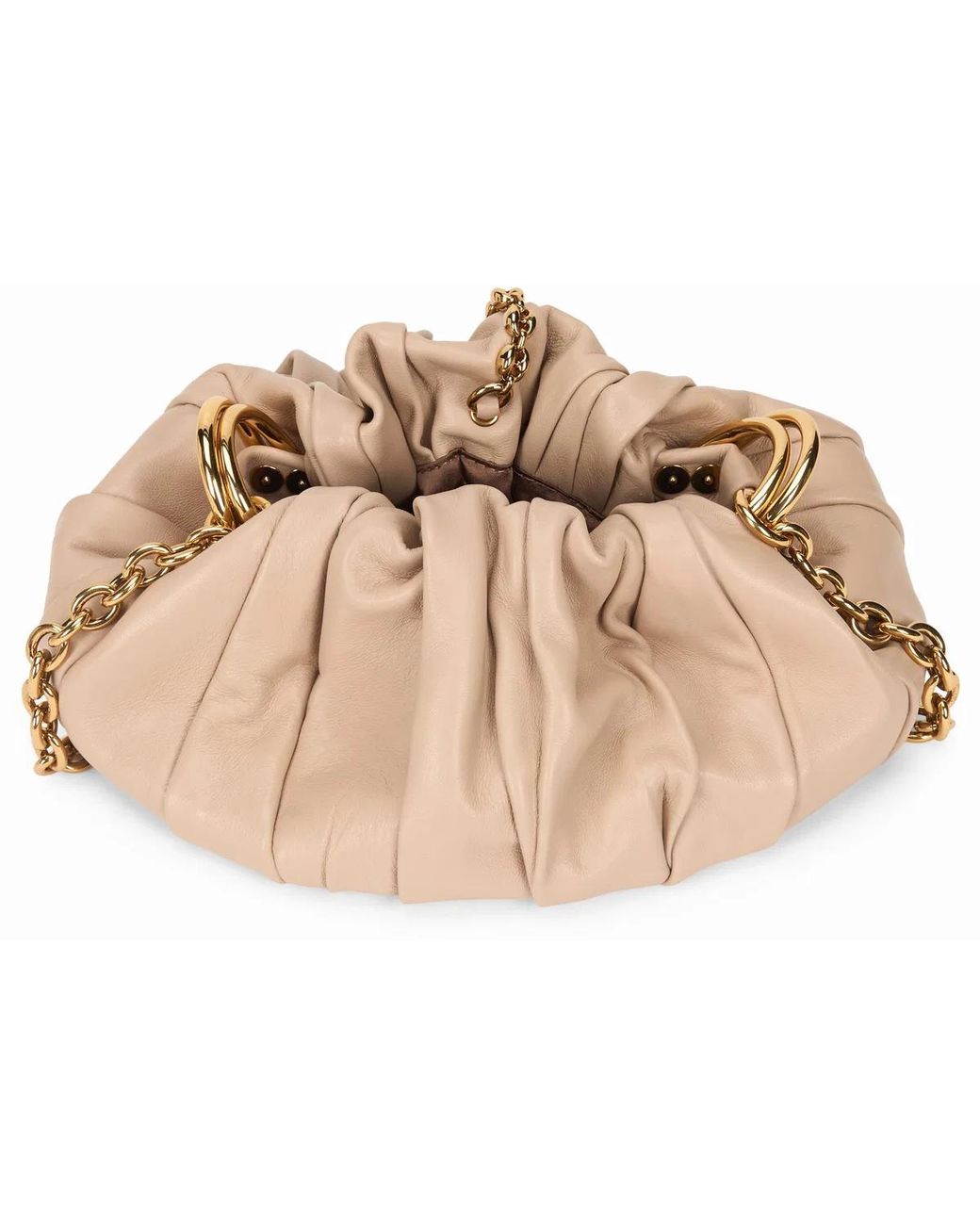 Chloé Pink Pleated Shoulder Bag