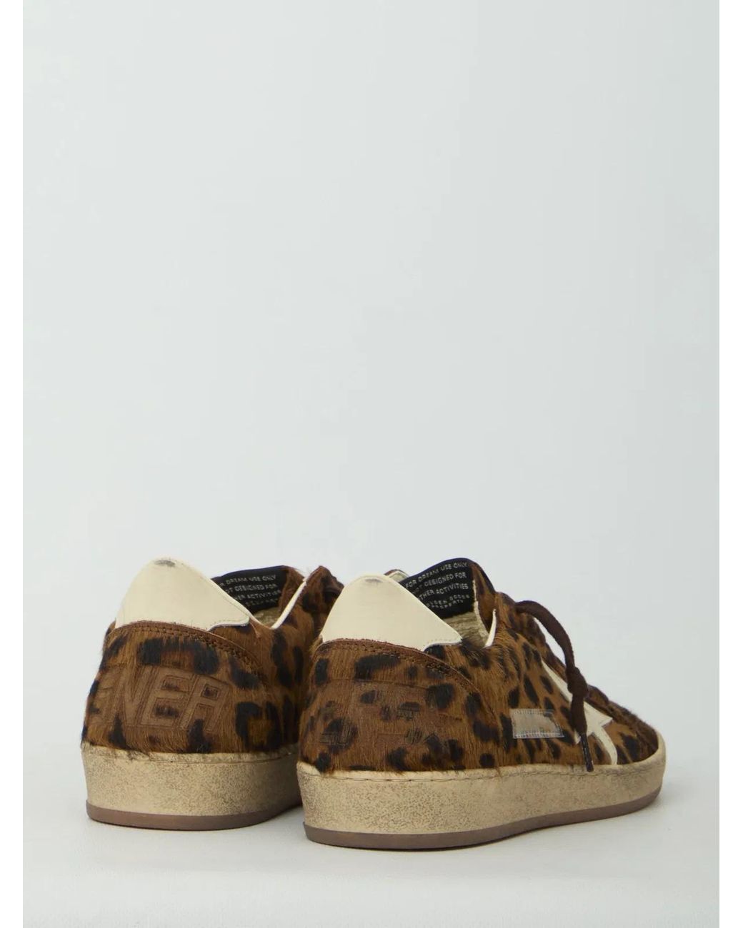 Golden Goose Deluxe Brand Brown Ball Star Sneakers