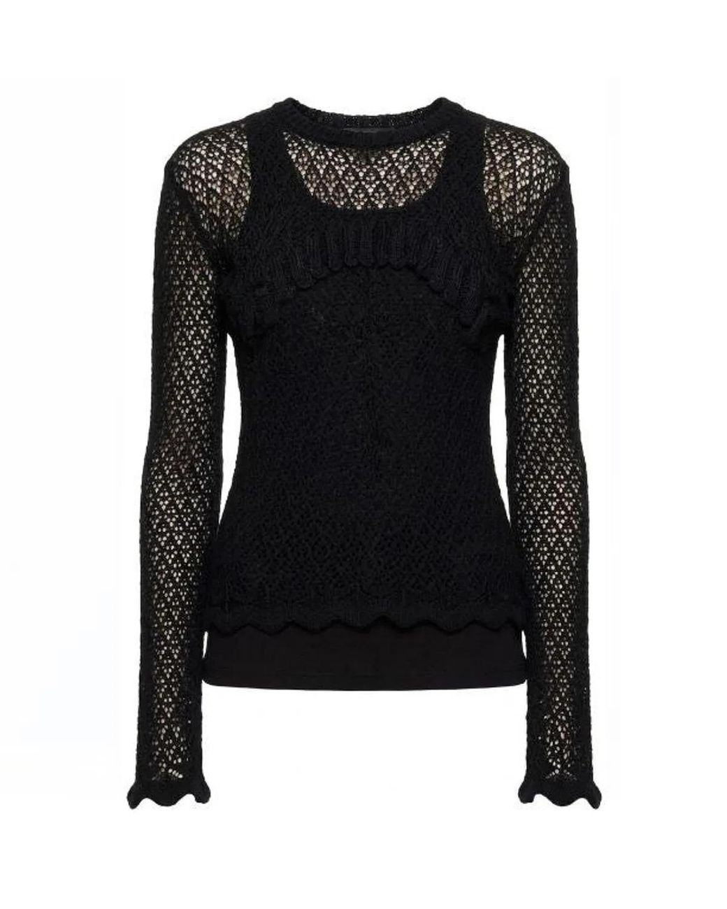 Blumarine Black Keyhole Rear Asymmetric Dresses