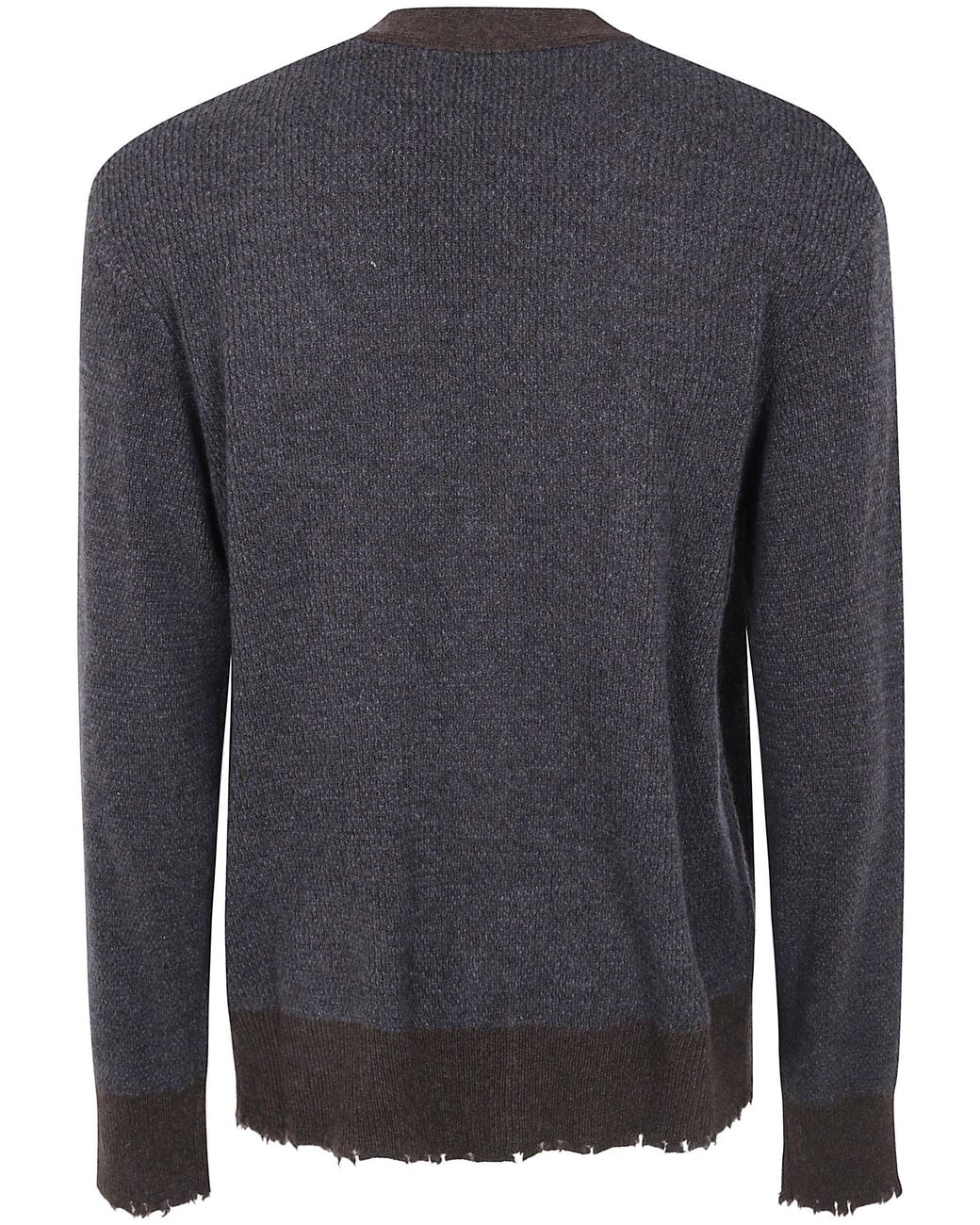 Ziggy Chen Gray Classic Cardigan for men