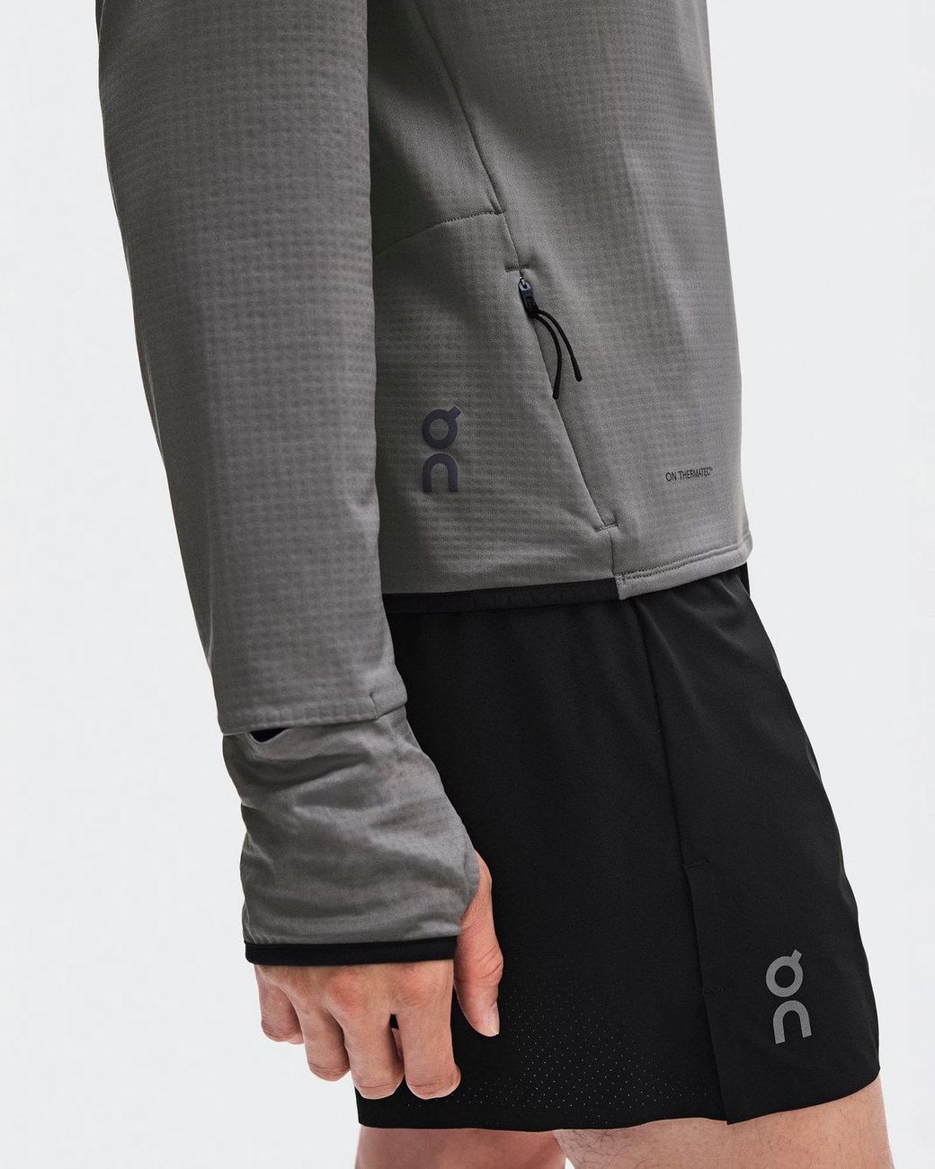 On Shoes Gray Climate Shirt 3 M for men