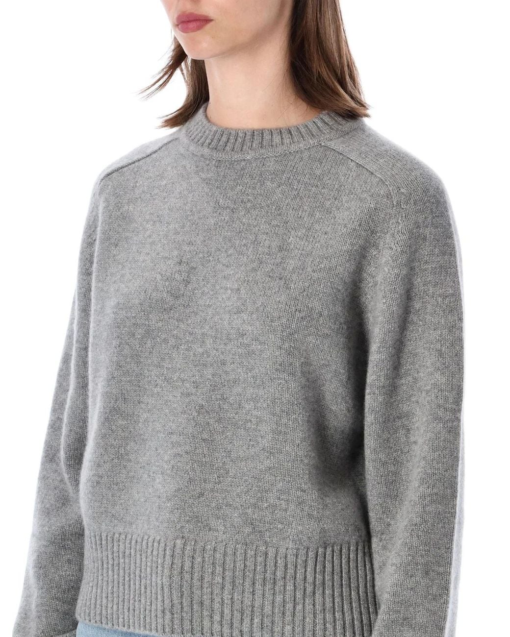 Extreme Cashmere Gray N°167 Please Cashmere Sweater