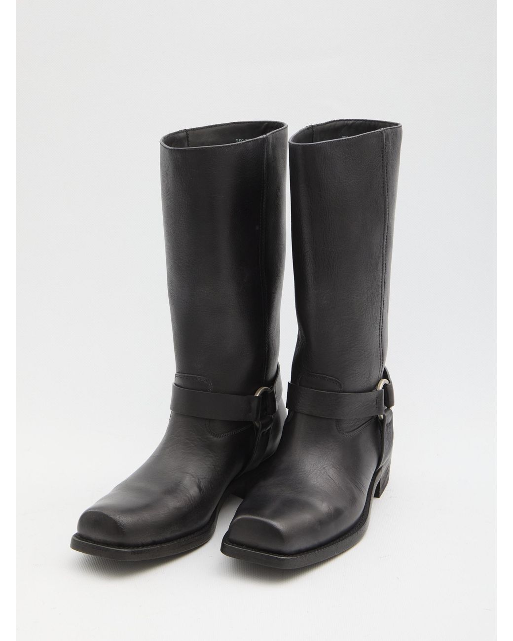 Golden Goose Deluxe Brand Black Stivali Biker Alti Donna