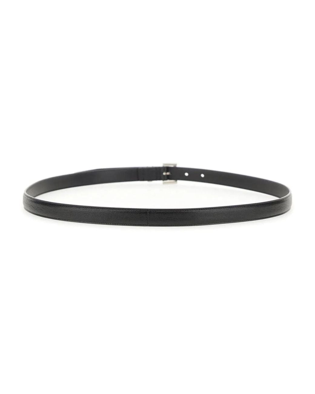 Saint Laurent White Cintura Sottile "Cassandre" for men