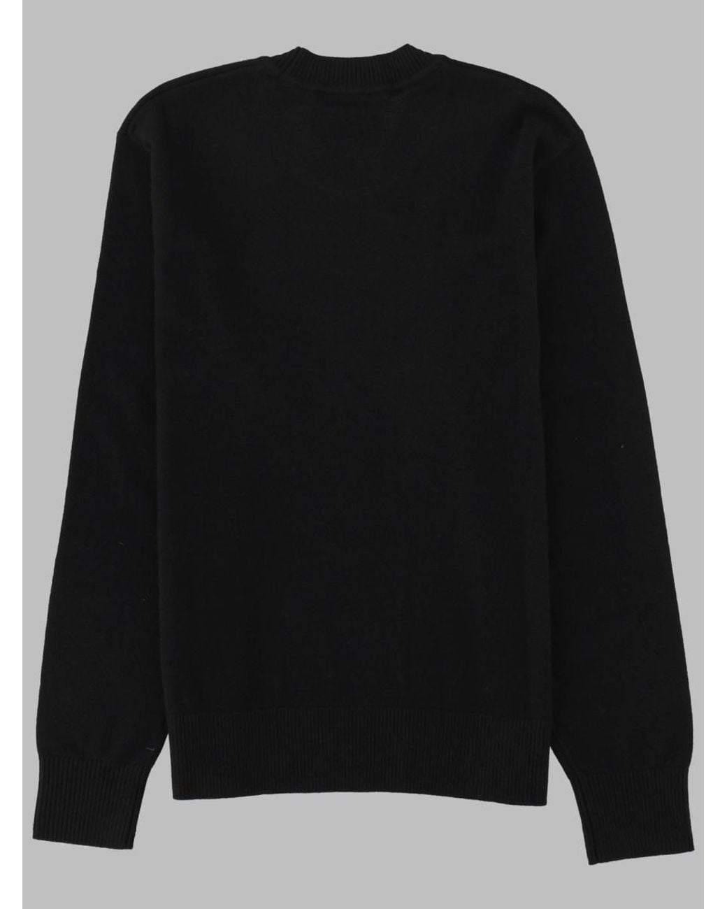 Versace Jeans Couture Black Maglia Con Logo for men