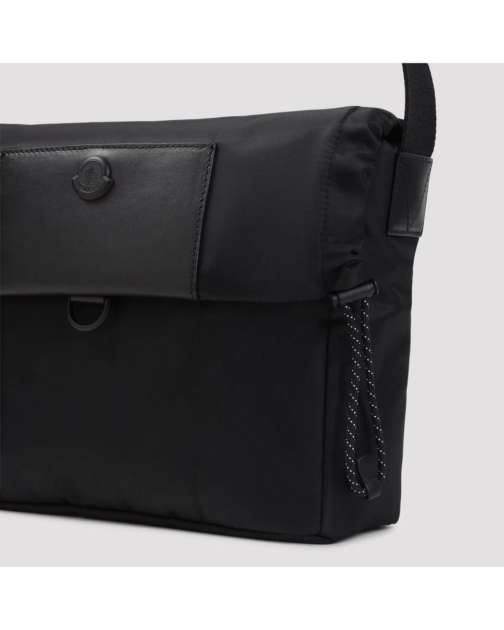 Moncler Black Kenton Messanger Bag for men