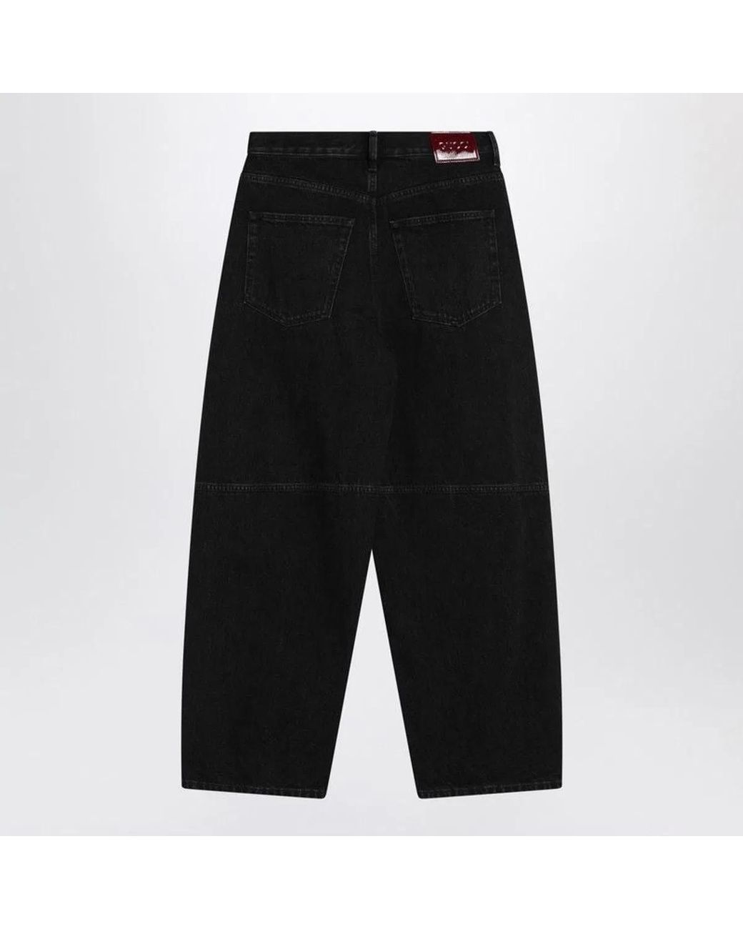 Gucci Black Wide-Leg Jeans