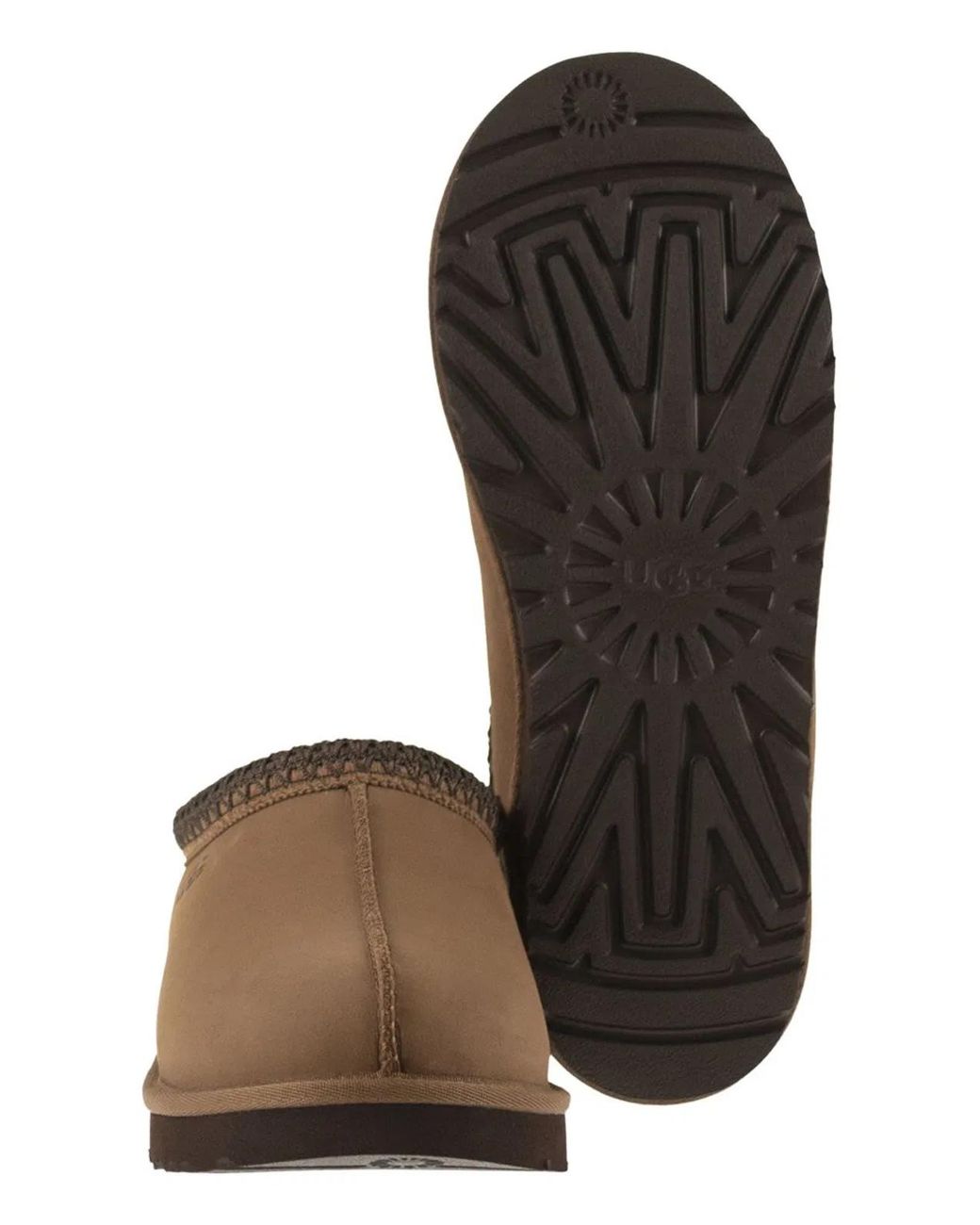 Ugg Brown Tasman Ii Mutton Leather Slippes for men