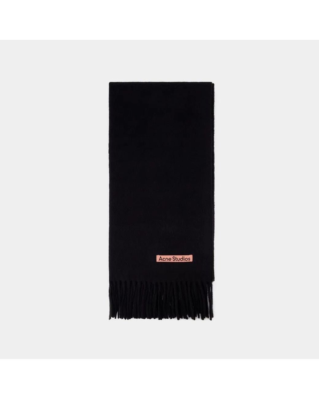 Acne Black Canada Scarf