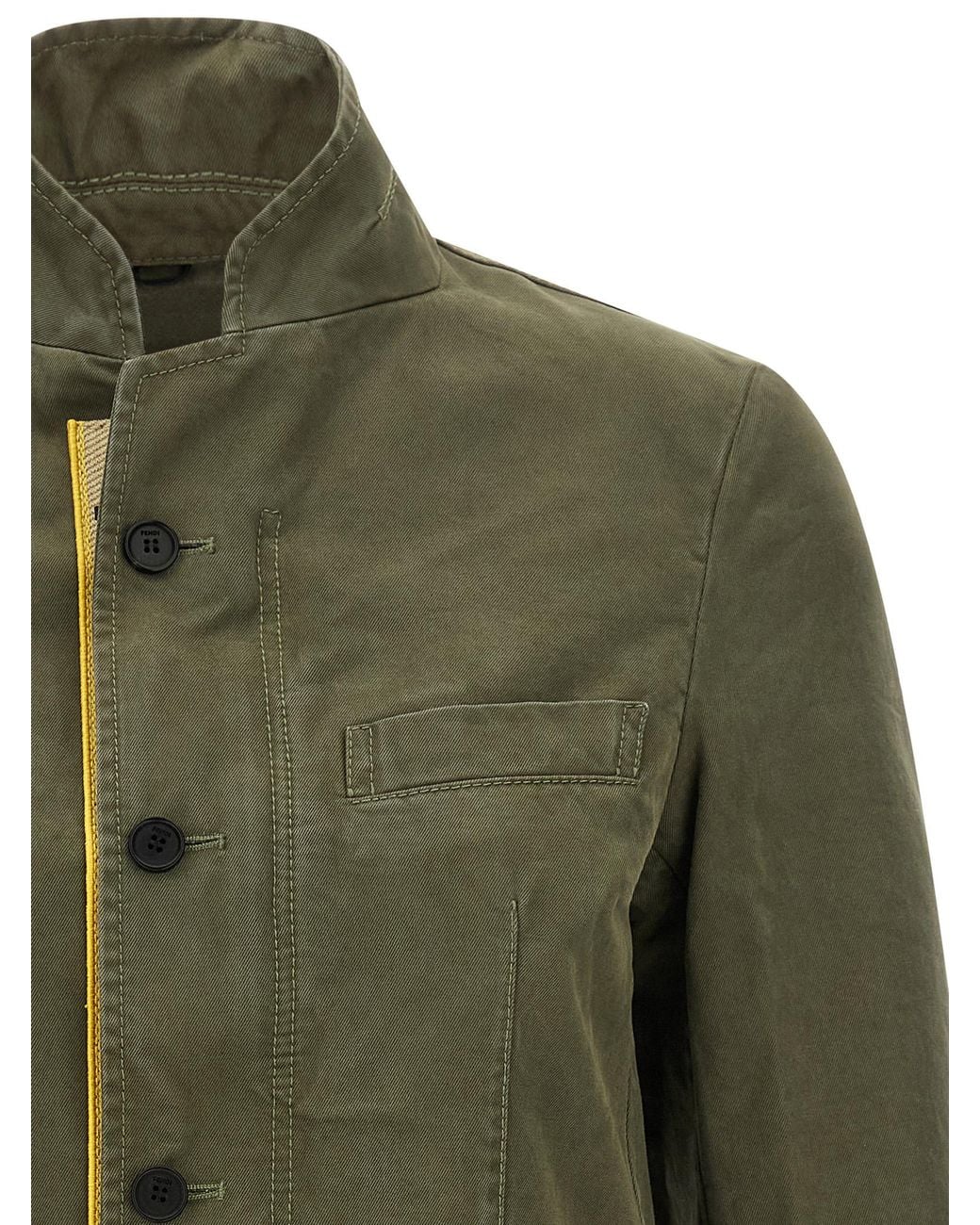 Fendi Green Equestrian Jacket
