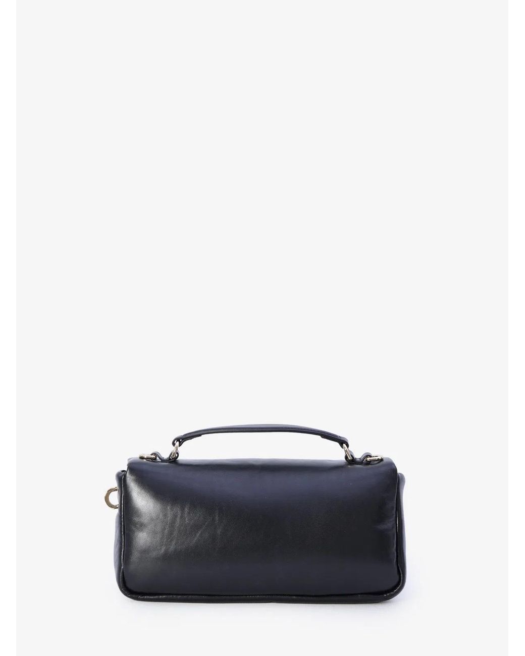 Gucci Blue Small Gg Milano Leather Handbag