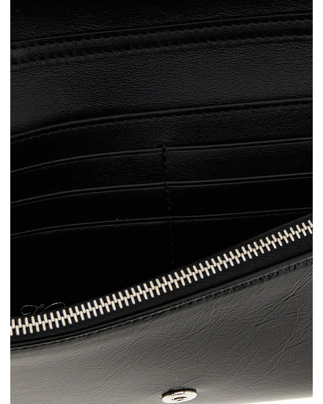 Roger Vivier Black "Belle Vivier" Wallet