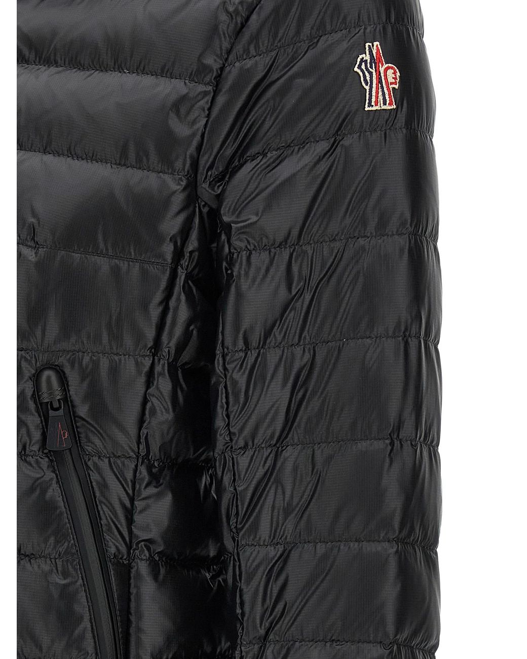Moncler Black 'Walibi' Down Jacket