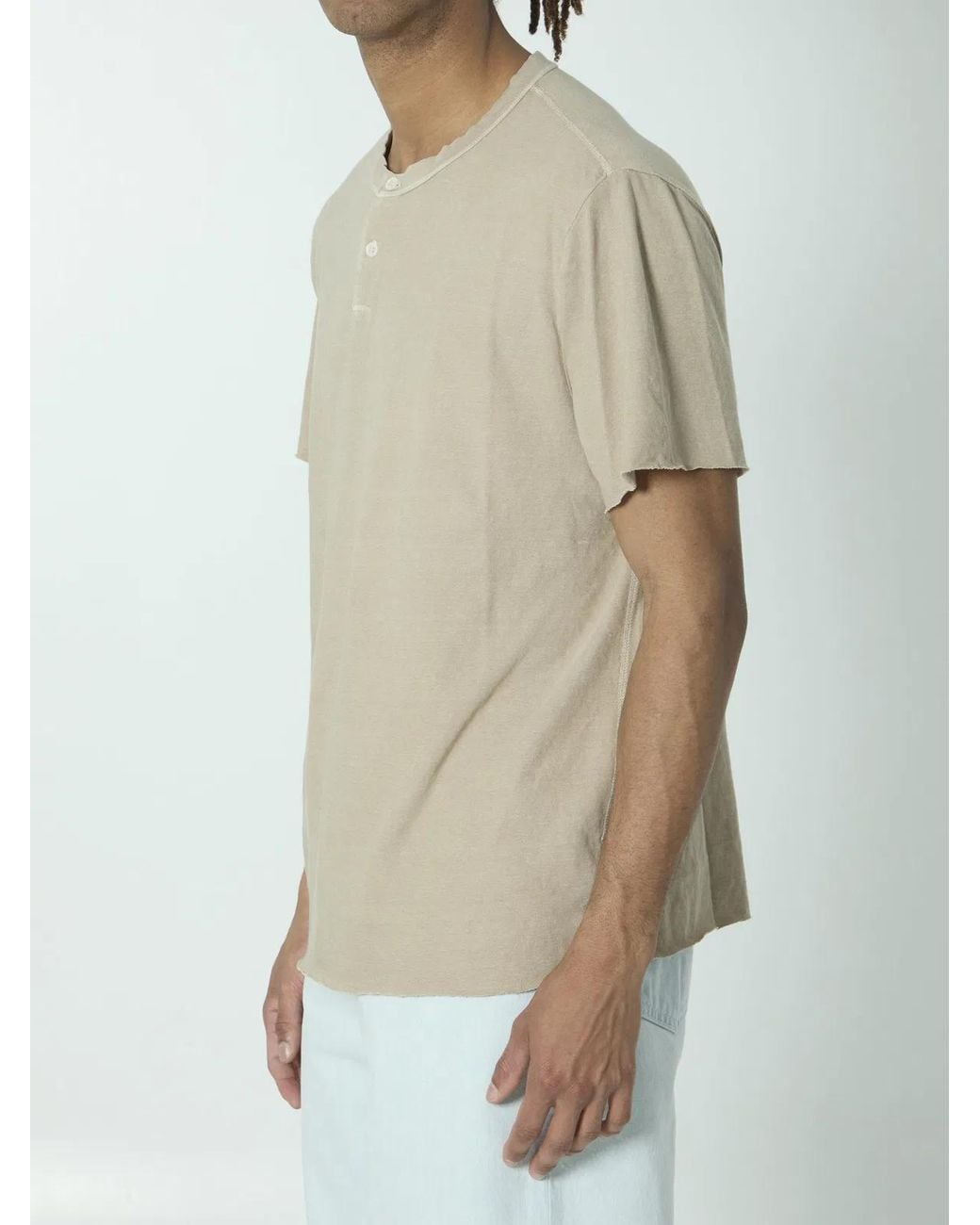 James Perse Natural Slub Jersey T-Shirt for men
