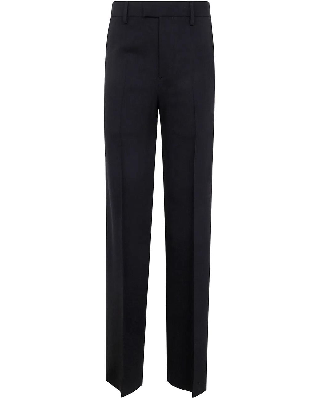 Ann Demeulemeester Blue Maaike Flared Leg Comfort Trousers Viscose