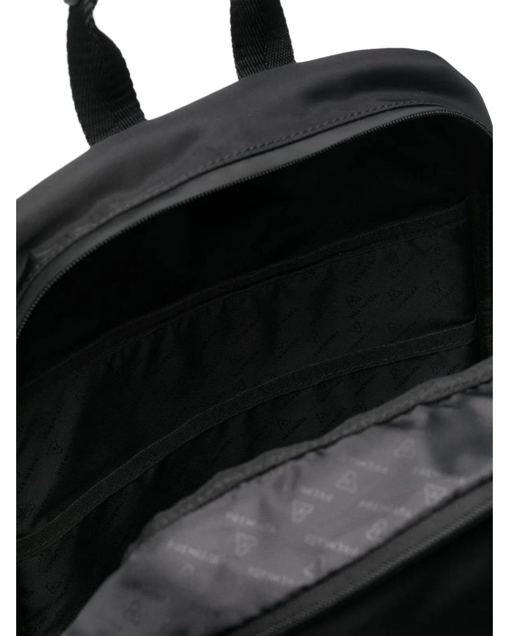 Premiata Black Logo Print Adjustable Bag