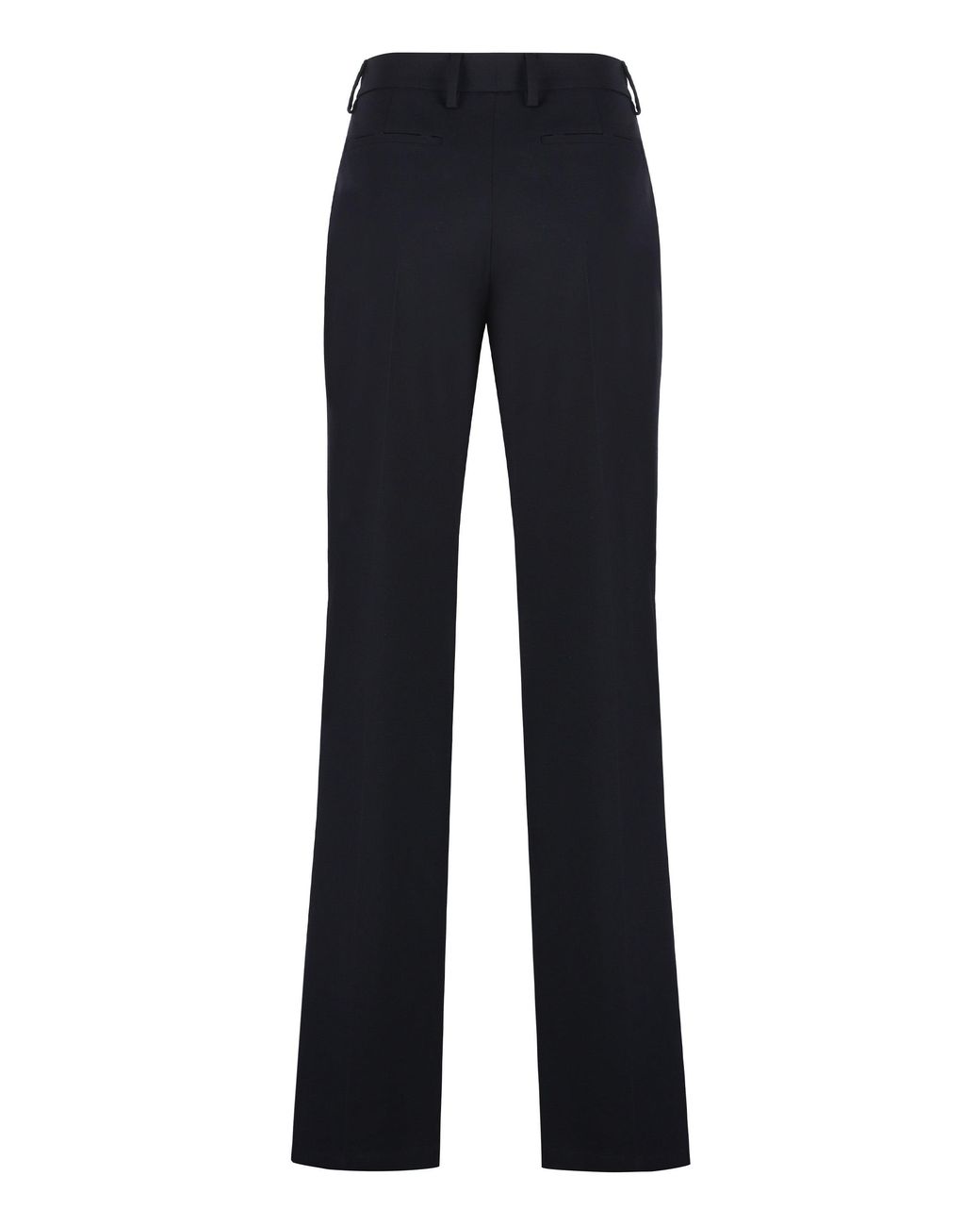Prada Blue Wool Gabardine Trousers