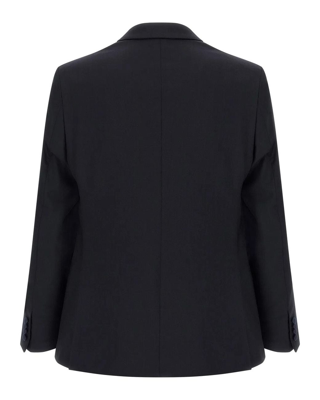 Pal Zileri Blue Wool And Satin Dress for men