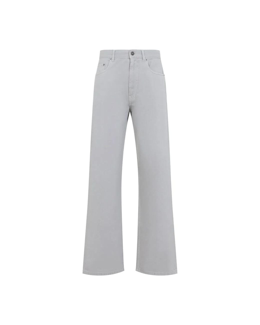 Phoebe Philo Gray Early Zip Jeans