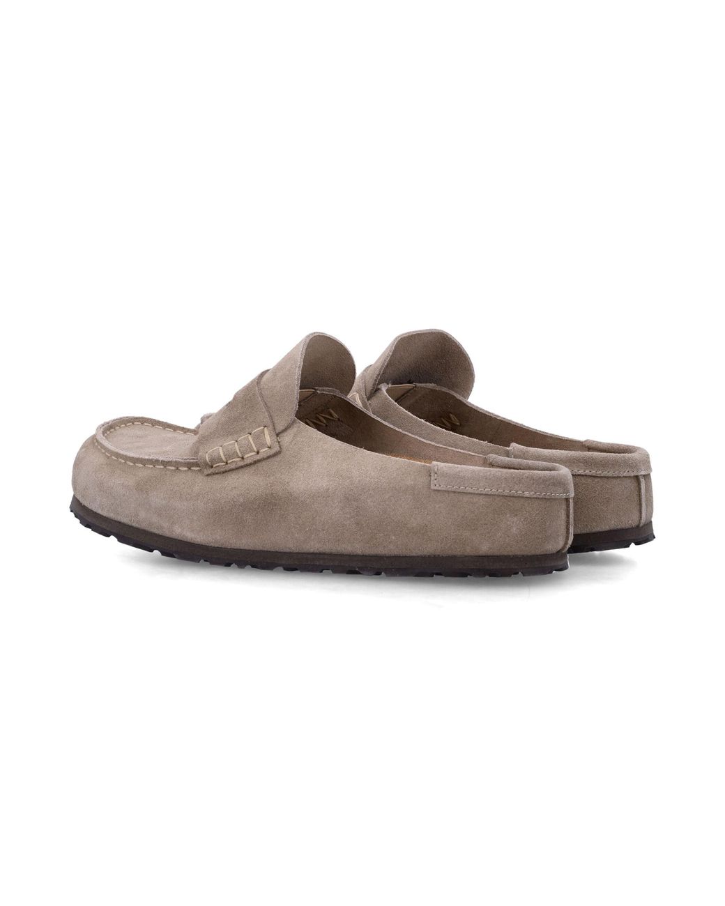 Birkenstock Brown Naples Loafers for men