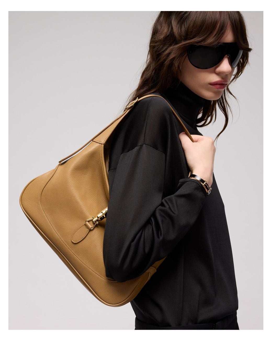 Gucci Brown Jackie 1961 Medium Shoulder Bag