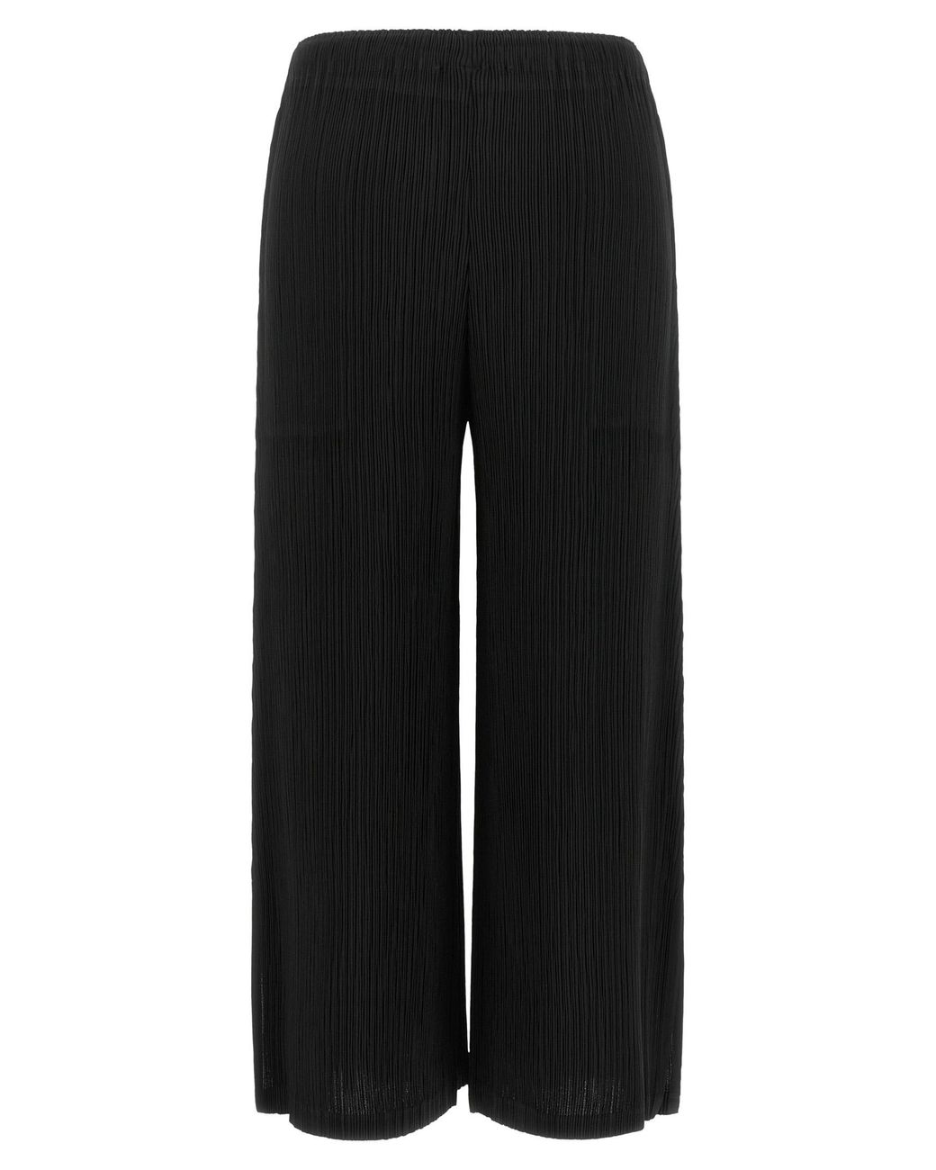 Issey Miyake Black 'Hatching Bottoms' Pants