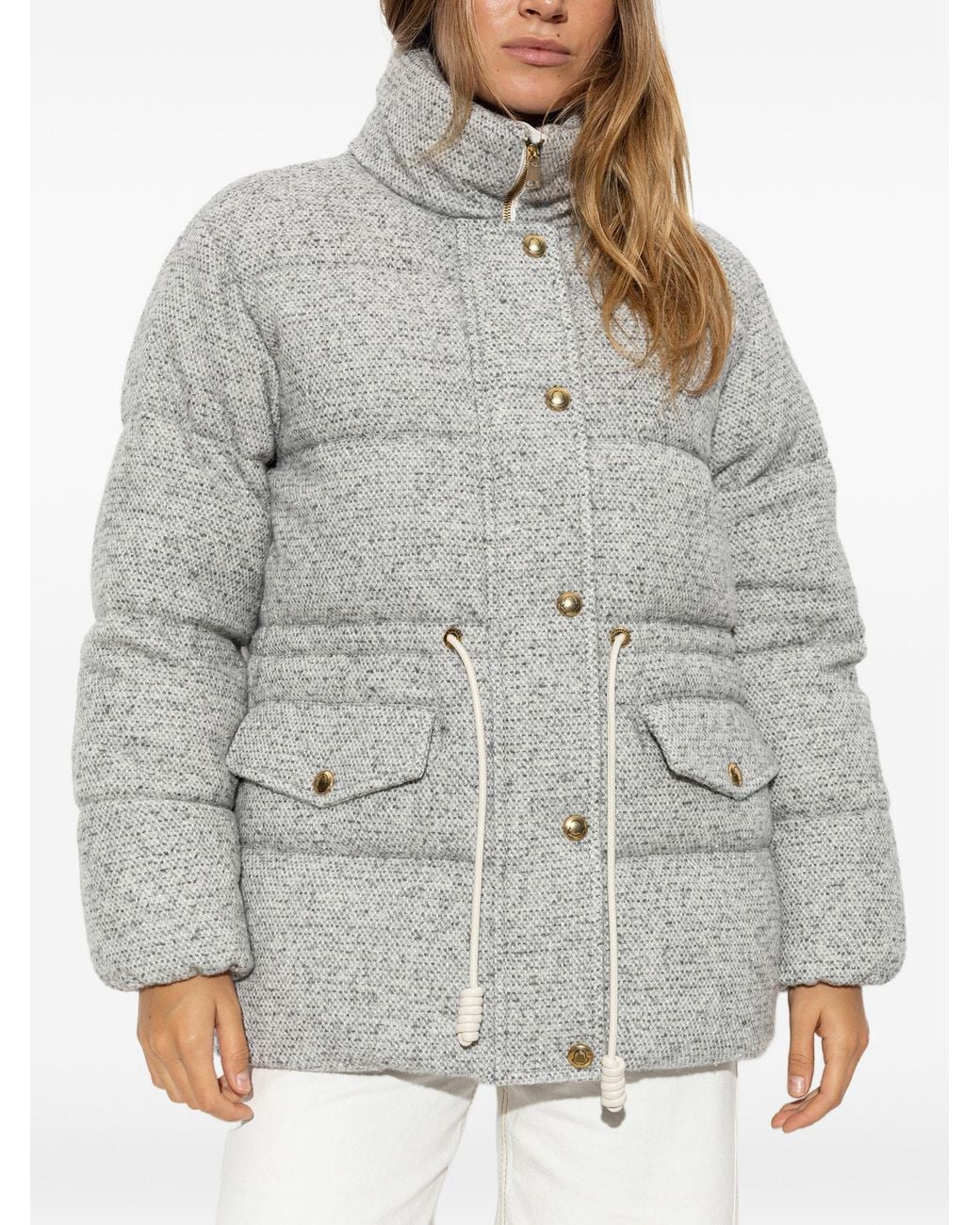 Moncler Gray 'Diaphanes' Puffer Jacket