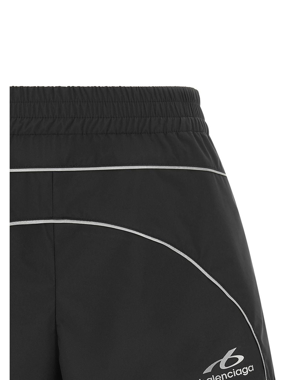 Balenciaga Black 'Techwear' Shorts