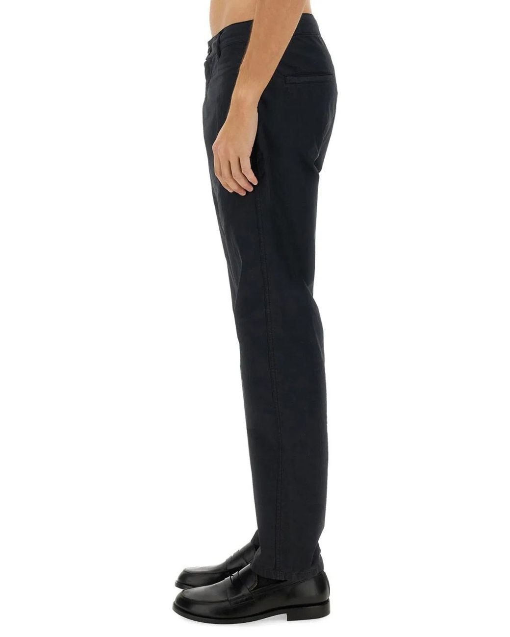 Aspesi Blue Chino Pants for men