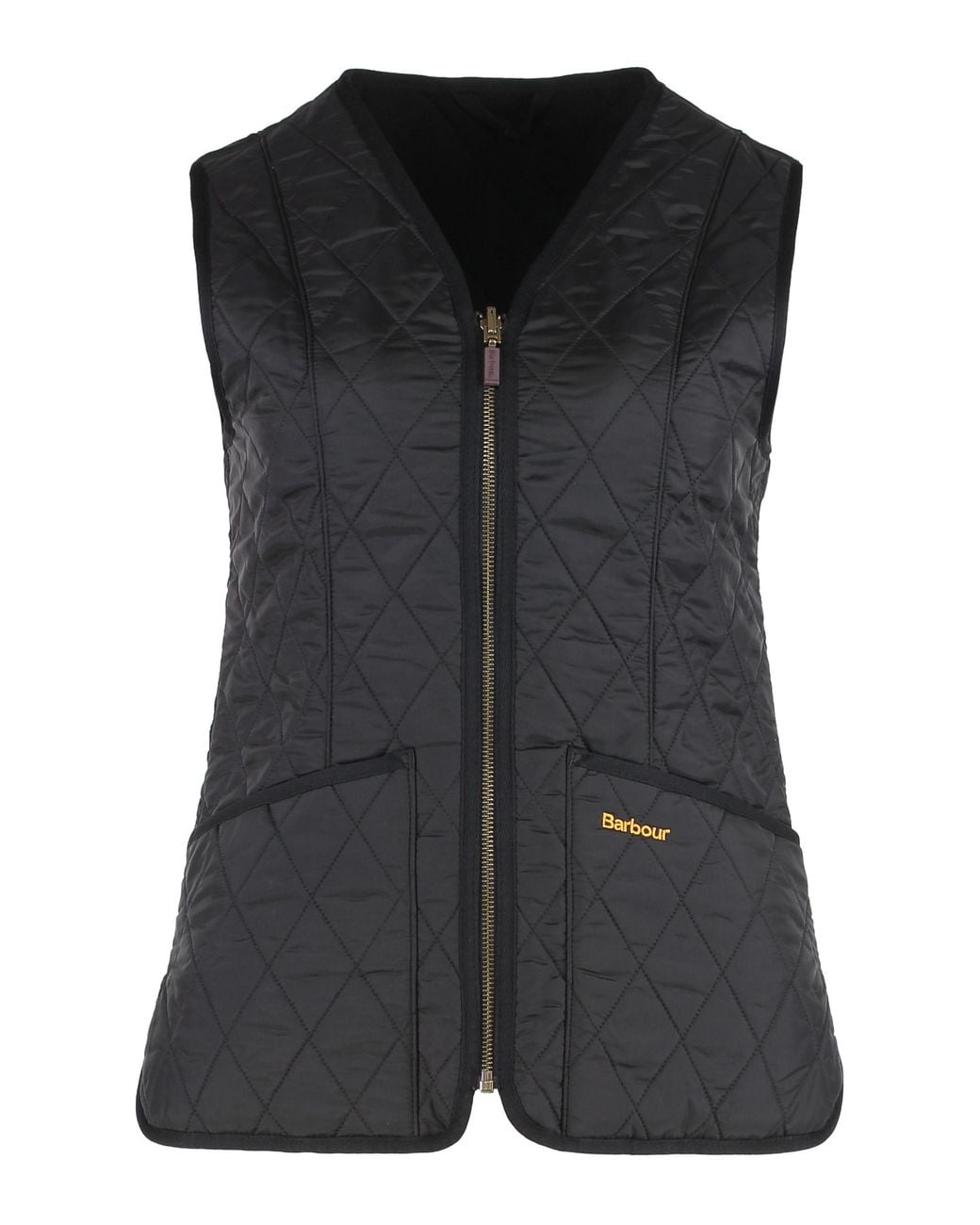 Barbour Black Puffy Betty Liner Vest