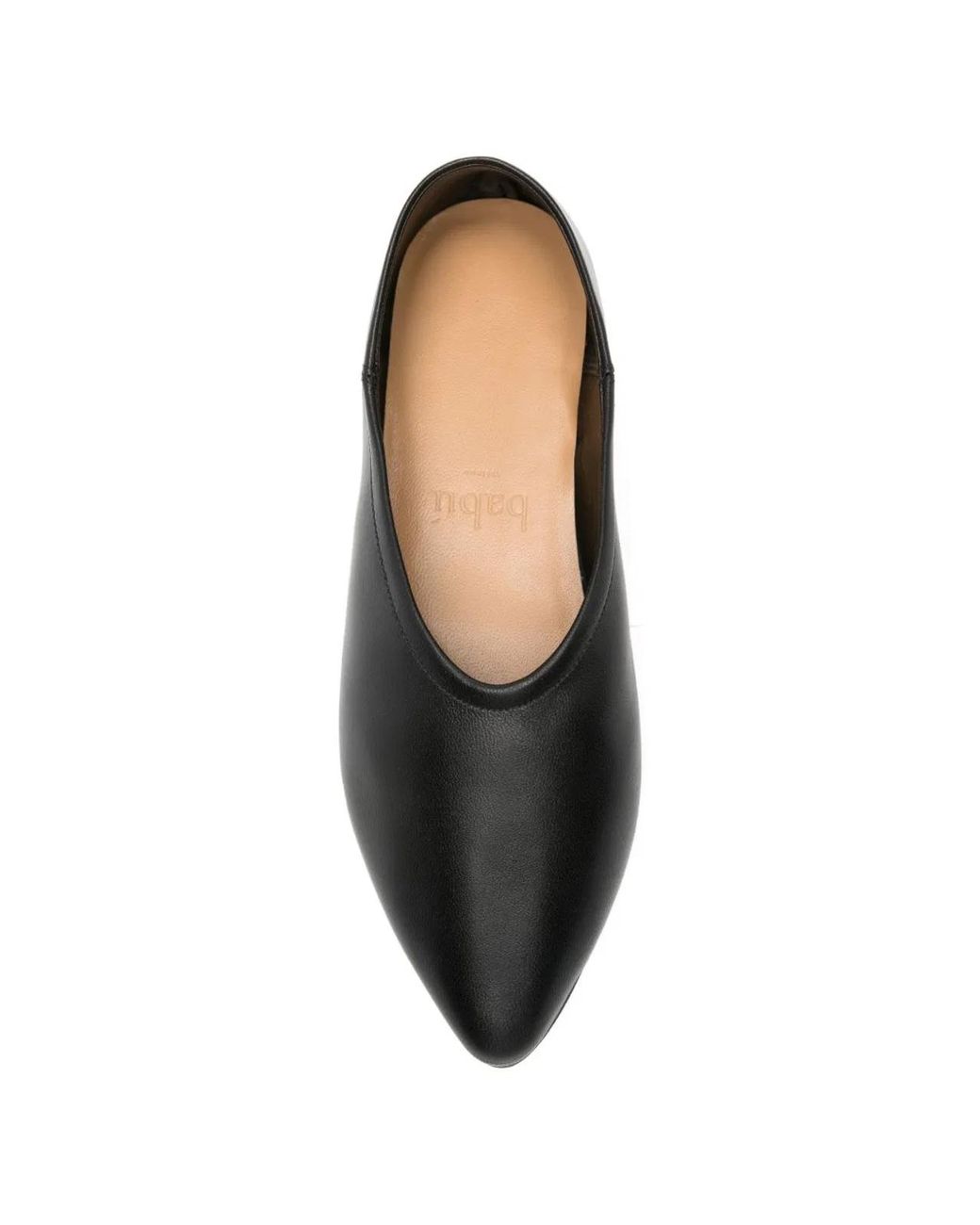 babú Milano Black City Ballet Flats