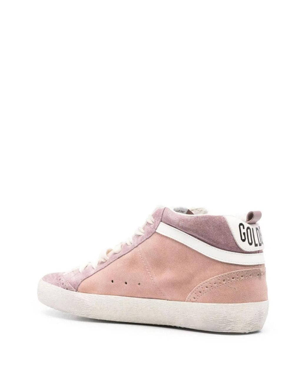 Golden Goose Deluxe Brand Pink Mid Star Sneaker