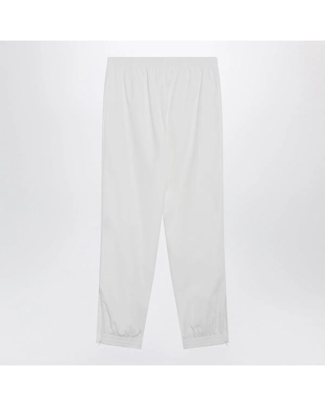 Balenciaga White Logo Jogging Pants