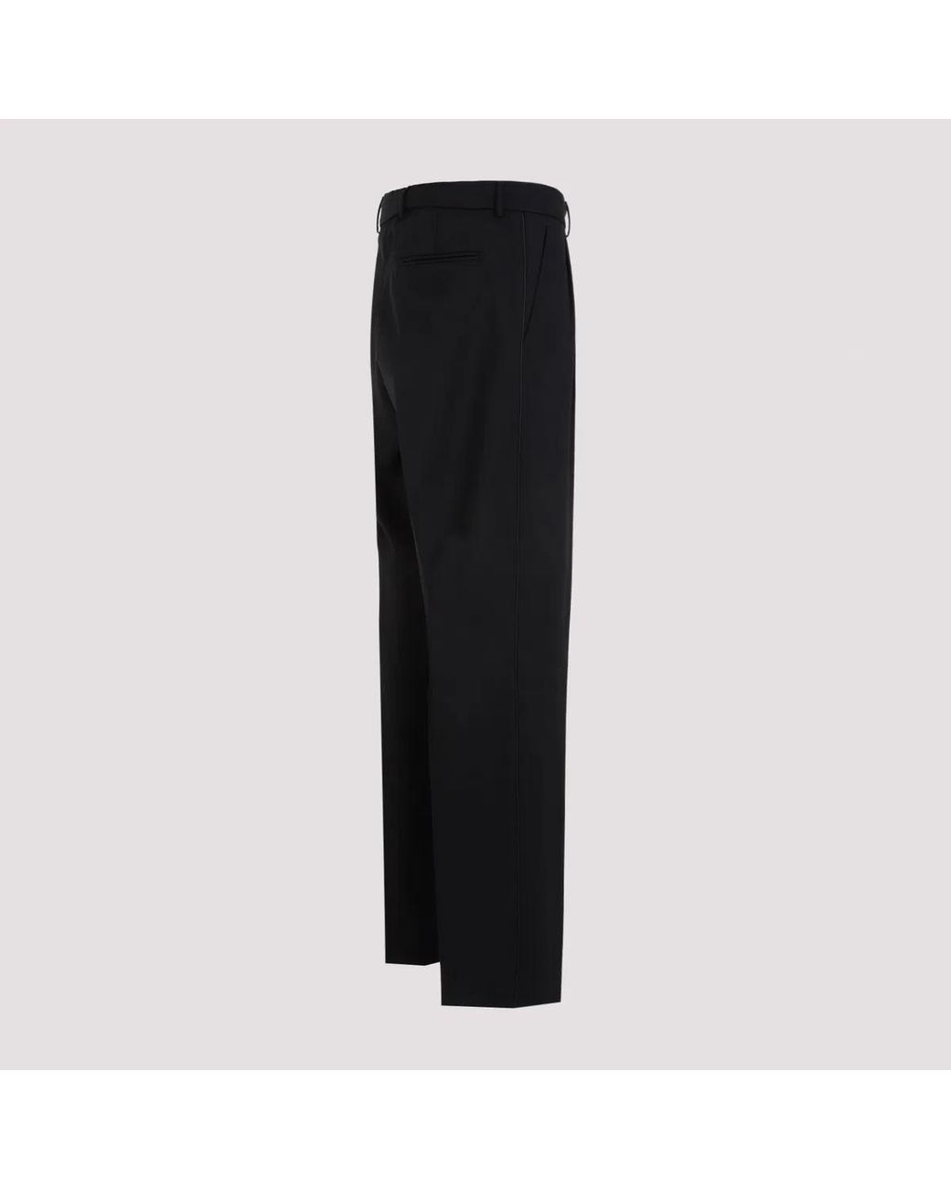Prada Black Wool Pant for men