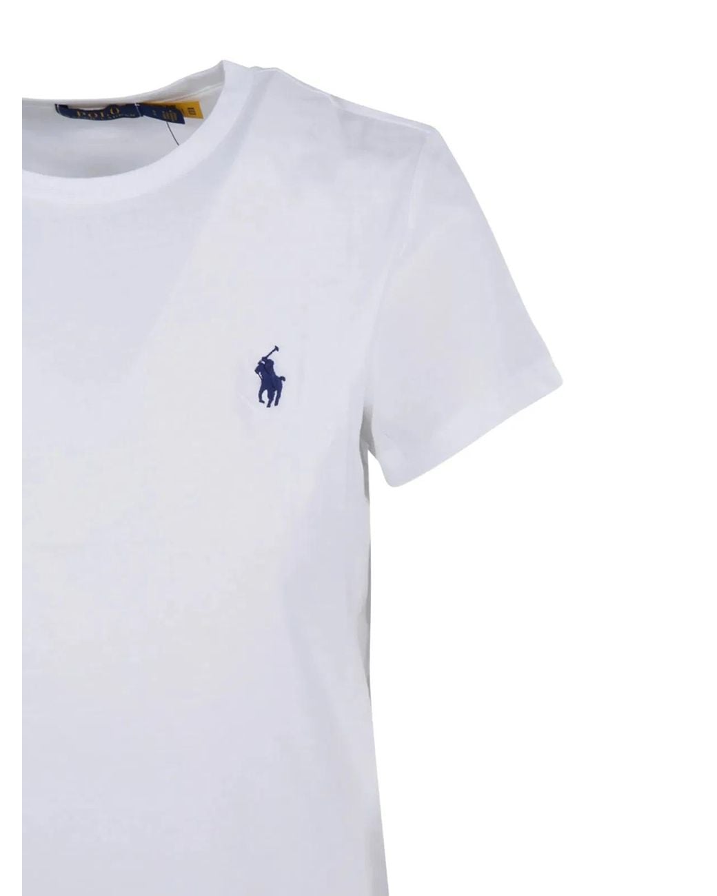 Polo Ralph Lauren White Classic-Fit Crew Neck T-Shirt