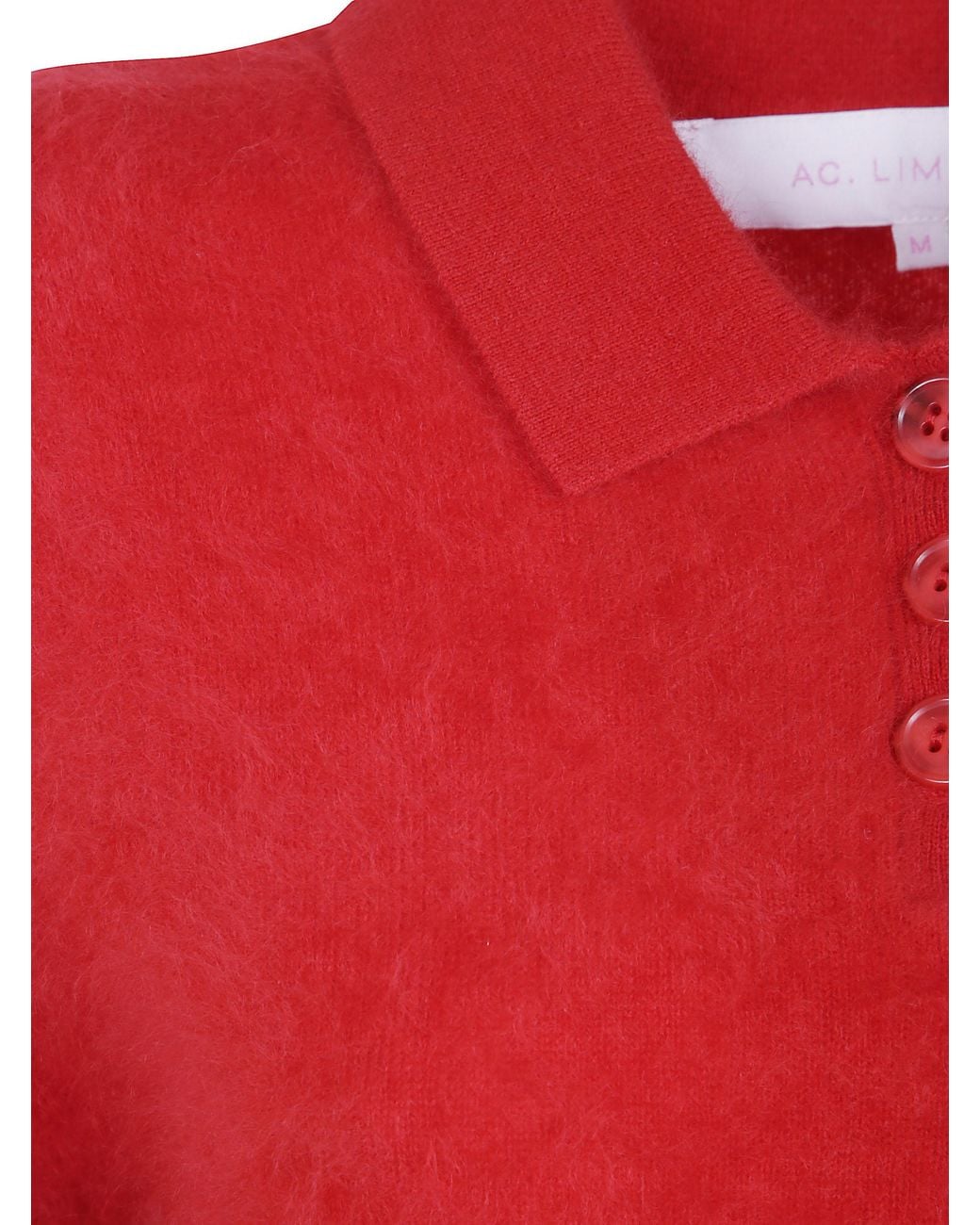 ABSOLUT CASHMERE Red "Margot" Short Sleeves Sweater